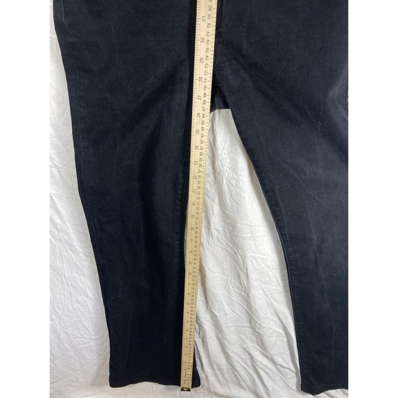 Gap 70s Flare Pants Womens 2/26R Black Denim - Picture 11 of 16